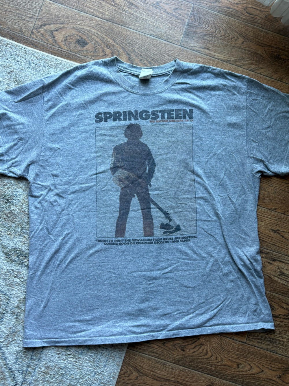 Bruce Springsteen Born to Run Vintage Graphic Tee
